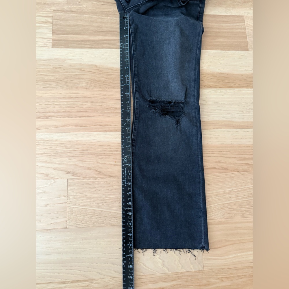 Hudson Jeans Hudson Crop Collin Flare Mid-rise Size 29 Charcoal - Picture 10 of 14